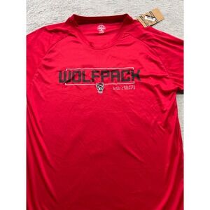 Rivalry Threads NC State Wolfpack Mens Red Performance Graphic T-Shirt Large NEW